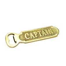 Відкривачка для пляшок No Brand Captain 14х4,5х0,3 см Бронзовий (DN26582)