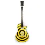 Гитара миниатюра дерево GUITAR GL SPIRAL YELLOW 24 см желтый (DN29838)