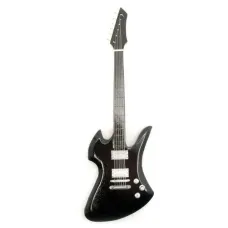 Гитара миниатюра дерево черный GUITAR HARMER NORMAL BLACK 24 см (DN29880)