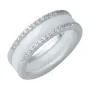 Серебряное кольцо SilverBreeze с керамикой 1214459 18 размер