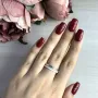 Серебряное кольцо SilverBreeze с керамикой 1577196 17 размер