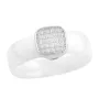 Серебряное кольцо SilverBreeze с керамикой (1579343) 18 размер
