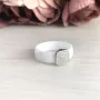 Серебряное кольцо SilverBreeze с керамикой (1579343) 17.5 размер