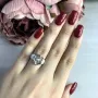 Серебряное кольцо SilverBreeze с керамикой (1734452) 18.5 размер