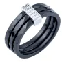 Серебряное кольцо SilverBreeze с керамикой 1886168 18 размер