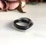 Серебряное кольцо SilverBreeze с керамикой 1903988 18 размер