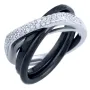 Серебряное кольцо SilverBreeze с керамикой 1903988 18 размер