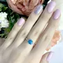 Серебряное кольцо SilverBreeze с опалом 1920244 17 размер