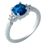 Серебряное кольцо SilverBreeze с опалом 1920244 17 размер
