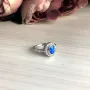 Серебряное кольцо SilverBreeze с опалом 1922682 17.5 размер