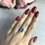 Серебряное кольцо SilverBreeze с опалом 1922682 17.5 размер