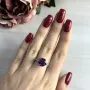 Срібна каблучка SilverBreeze з олександритом 7.49ct (2002338)