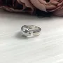 Серебряное кольцо SilverBreeze без камней 2016427 18 размер