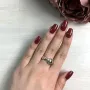 Серебряное кольцо SilverBreeze без камней 2016427 16.5 размер