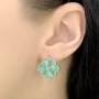 Срібна каблучка SilverBreeze з натуральним смарагдом 3.913ct (2027638)