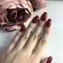 Серебряные серьги SilverBreeze с натуральным топазом (2028284)