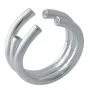 Серебряное кольцо SilverBreeze без камней 2029465 17.5 размер