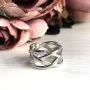 Серебряное кольцо SilverBreeze без камней 2029472 17 размер
