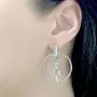 Серебряные серьги SilverBreeze без камней (2031352)