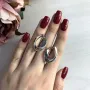 Серебряные серьги SilverBreeze без камней (2032045)