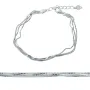 Серебряный браслет SilverBreeze без камней (2032830) 1720 размер