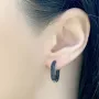 Серебряные серьги SilverBreeze с фианитами (2035541)
