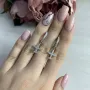 Серебряные серьги SilverBreeze с фианитами (2035589)