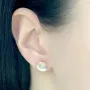 Серебряные серьги SilverBreeze без камней (2036432)