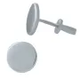Серебряные серьги SilverBreeze без камней (2036432)