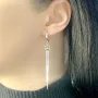Серебряные серьги SilverBreeze без камней (2037033)
