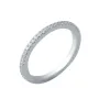 Серебряное кольцо SilverBreeze с фианитами 2037996 18 размер