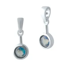 Серебряная подвеска SilverBreeze с мистик топазом (2043546) Серебряная подвеска SilverBreeze с мистик топазом (2043546)