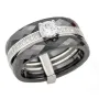 Серебряное кольцо SilverBreeze с керамикой (0481685) 18.5 размер