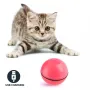 Игрушка для кошки Sundy USB smart мяч-шарик с хаотичным движением и красной точкой Красный (302)