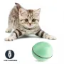 Игрушка для кошки Sundy USB smart мяч-шарик с хаотичным движением и излучаемой красной точкой Зеленый (303)