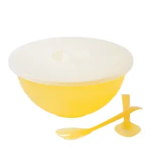 Тарілка глибока із кришкою Sagad 26 см Жовтий SA. 41 YELLOW