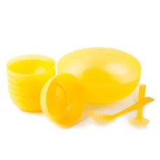 Набір салатників Sagad 22см/12 см Жовтий SA. 25 YELLOW