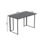 Компьютерный стол Ferrum-decor Ханна 76x140x70 черный ДСП Сосна Кембра 32мм