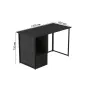 Комп'ютерний стіл Ferrum-decor Отто 76x140x60 чорний ДСП Сосна Кембра 32мм