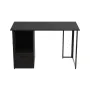 Комп'ютерний стіл Ferrum-decor Отто 76x140x60 чорний ДСП Сосна Кембра 32мм