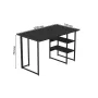 Комп'ютерний стіл Ferrum-decor Кевін 75x100x70 чорний ДСП Сосна Кембра 32мм