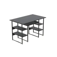 Комп'ютерний стіл Ferrum-decor Тім 75x120x60 чорний ДСП Сосна Кембра 32мм Комп'ютерний стіл Ferrum-decor Тім 75x120x60 чорний ДСП Сосна Кембра 32мм