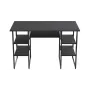 Комп'ютерний стіл Ferrum-decor Тім 75x120x70 чорний ДСП Сосна Кембра 32мм