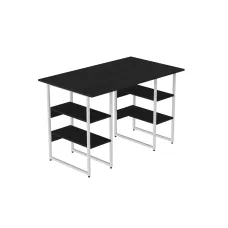 Комп'ютерний стіл Ferrum-decor Карен 75x140x70 білий ДСП Сосна Кембра 32мм