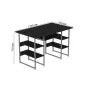 Компьютерный стол Ferrum-decor Тим 75x120x70 серый ДСП Сосна Кембра 16мм