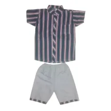Костюм для хлопчика No Brand 128 см (XXL) Смужка Темно-синій (ю262)