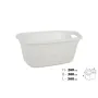 Корзина для белья VIOLET HOUSE WHITE Виолетта 26х38х56 см Белый (6481503)