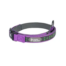 Светоотражающий ошейник для собак TUFF HOUND 1537 Фиолетовый XS с утяжкой (5317-16390) Светоотражающий ошейник для собак TUFF HOUND 1537 Фиолетовый XS с утяжкой (5317-16390)