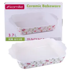 Керамічна форма для запікання Kamille Mirlinda 35 х 23 х 6,5 см
