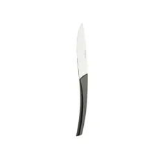 Ніж столовий зубчастий Degrenne Paris Quartz Carbone 23 см Чорний 205885